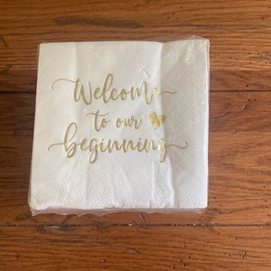 Wedding Cocktail Napkins